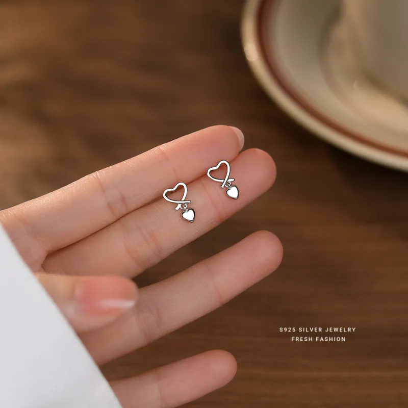 MONI JEWELLERY S925 Sterling Silver Stud Earrings Women's-4