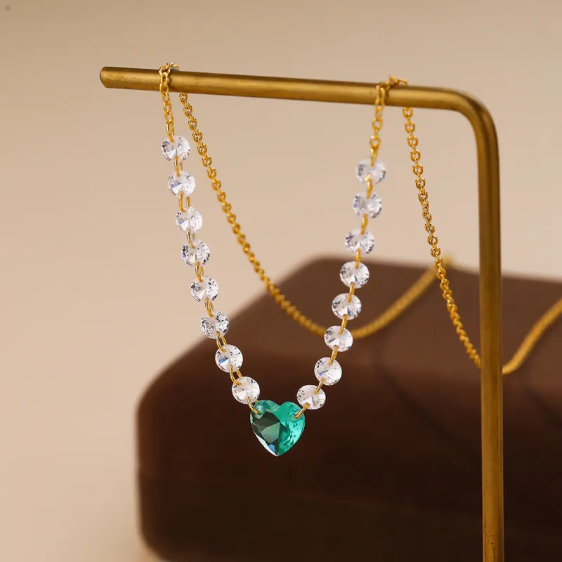MONI JEWELLERY S925 Sterling Silver Elegant And Refined Everyday Necklace Women's-4
