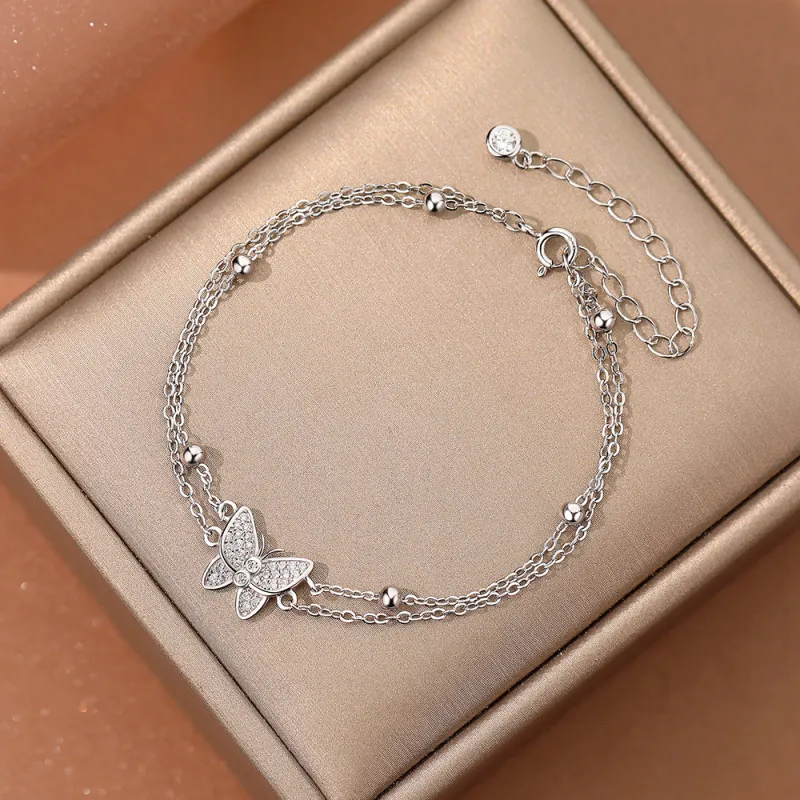 MONI JEWELLERY S925 Silver Bracelets Women's-5