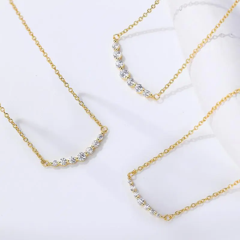 MONI JEWELLERY S925 Silver Necklaces Women's-1