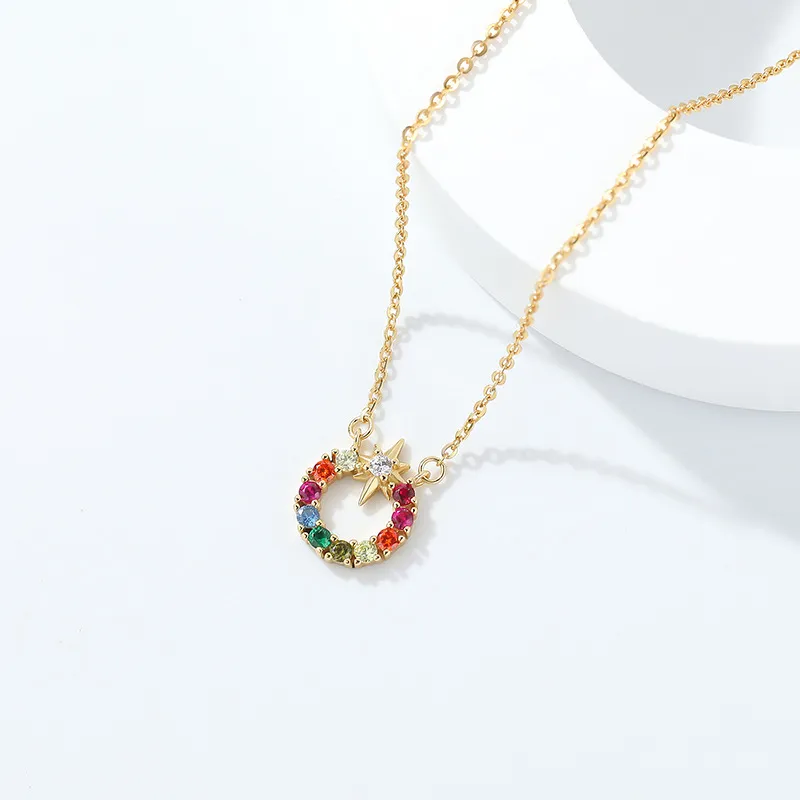 MONI JEWELLERY S925 Silver Necklaces Women's-5