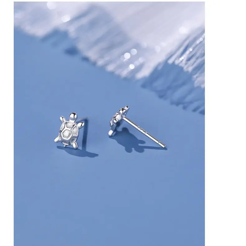 MONI JEWELLERY S999 Fine Silver Stud Earrings Women's-5
