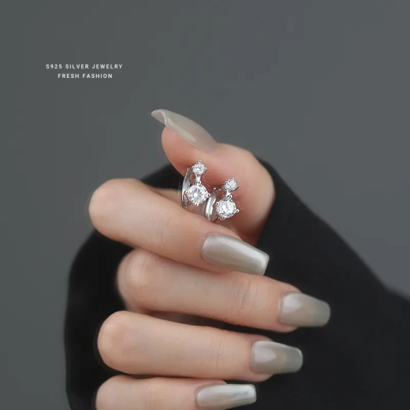 MONI JEWELLERY S925 Silver Earrings Women's-5