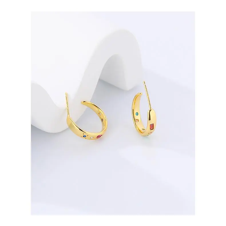 MONI JEWELLERY S925 Silver Earrings Women's-5