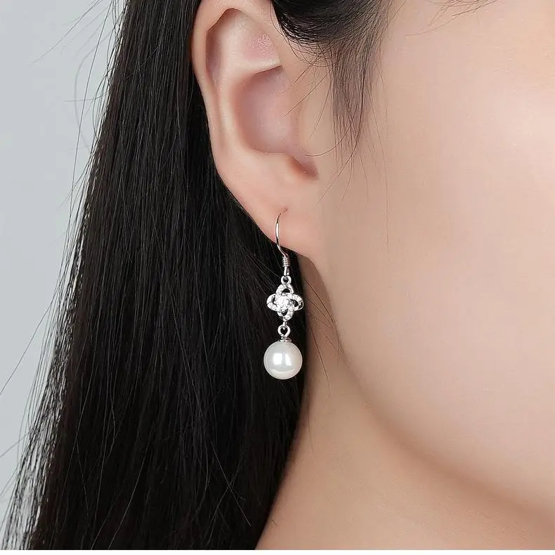 MONI JEWELLERY S999 Silver Earrings Women's-4