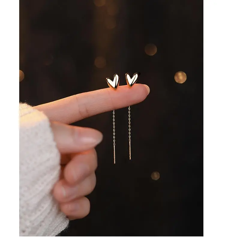 MONI JEWELLERY S999 Fine Silver Drop Earrings Women's-4