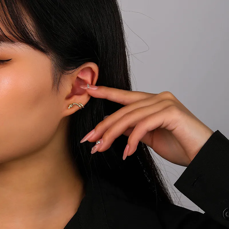 MONI JEWELLERY S925 Sterling Silver Zircon Stud Earrings Women's-5