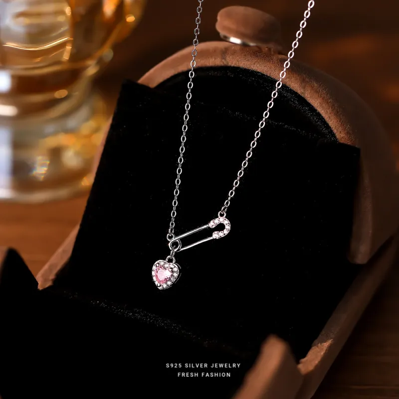 MONI JEWELLERY S925 Silver Necklaces Women's-2