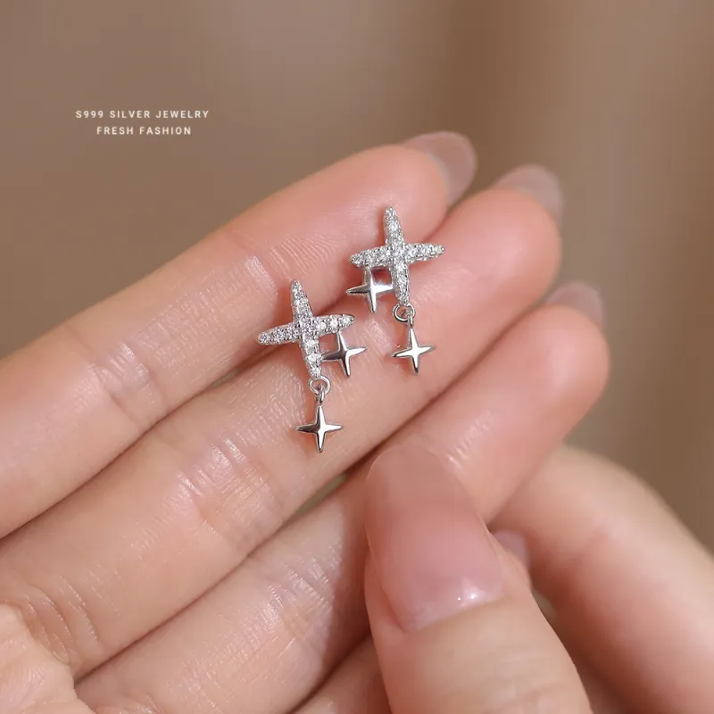 MONI JEWELLERY Stud Earrings Women's-6