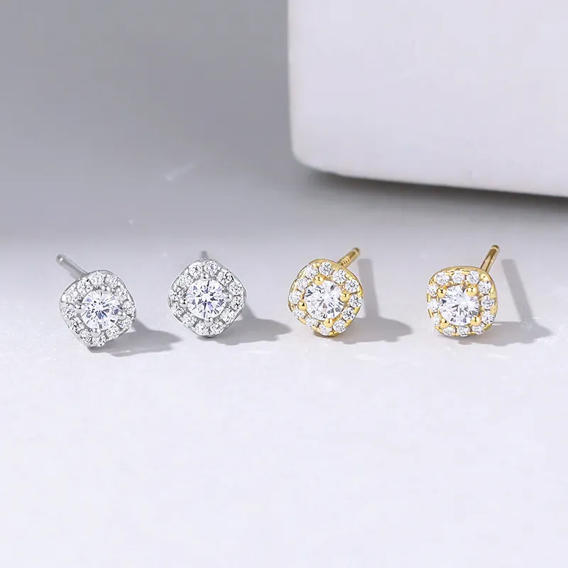 MONI JEWELLERY S925 Sterling Silver Stud Earrings Women's-5