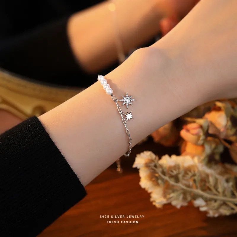 MONI JEWELLERY S925 Sterling Silver Bracelets Women's-4