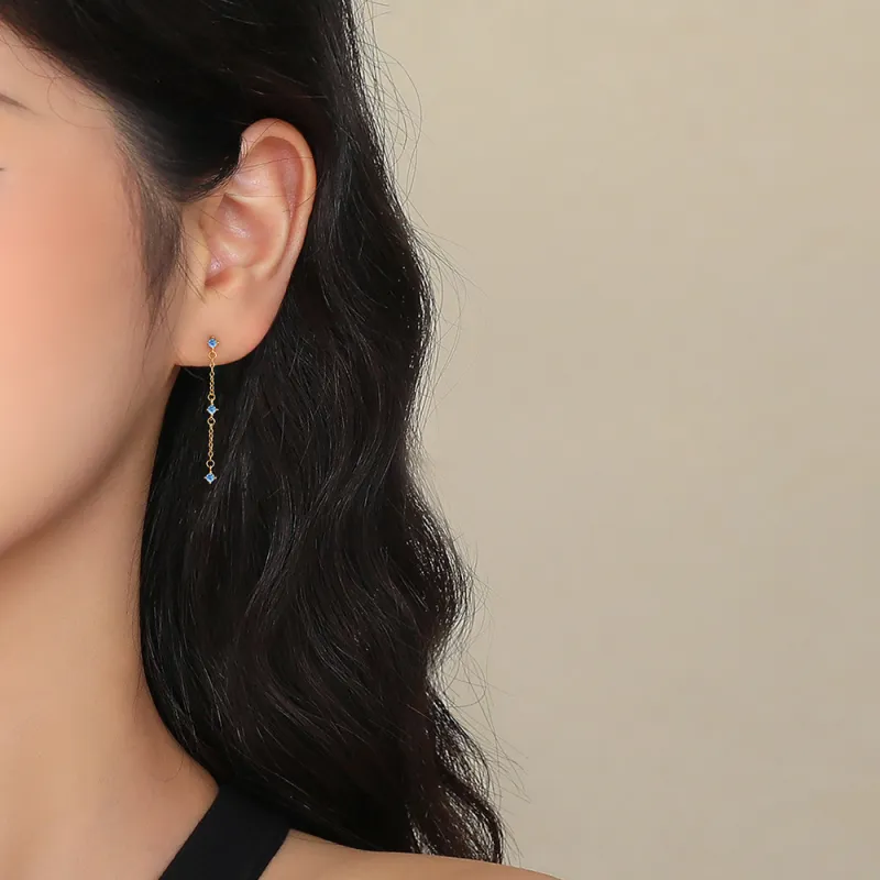 MONI JEWELLERY S925 Silver Earrings Women's-2