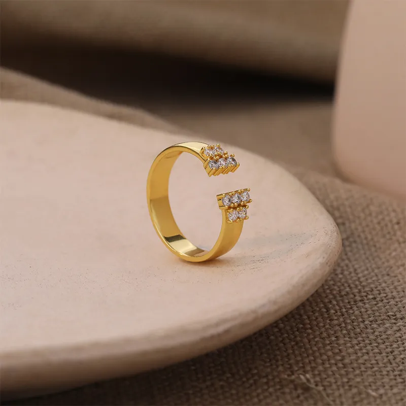MONI JEWELLERY Zircon S925 Silver Rings Women's-4