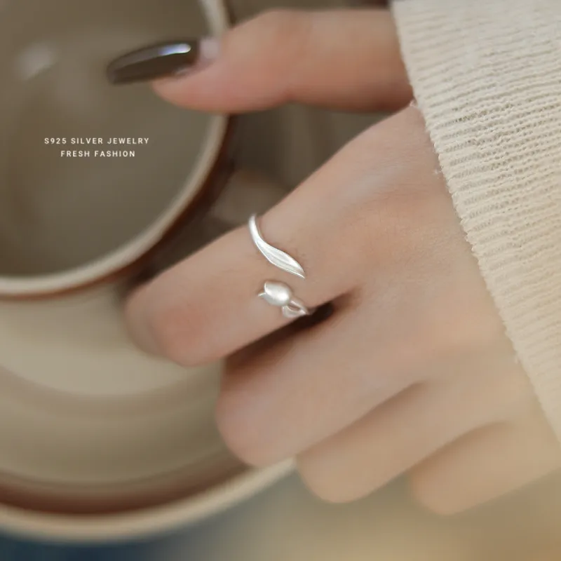 MONI JEWELLERY S925 Silver Rings Women's-5