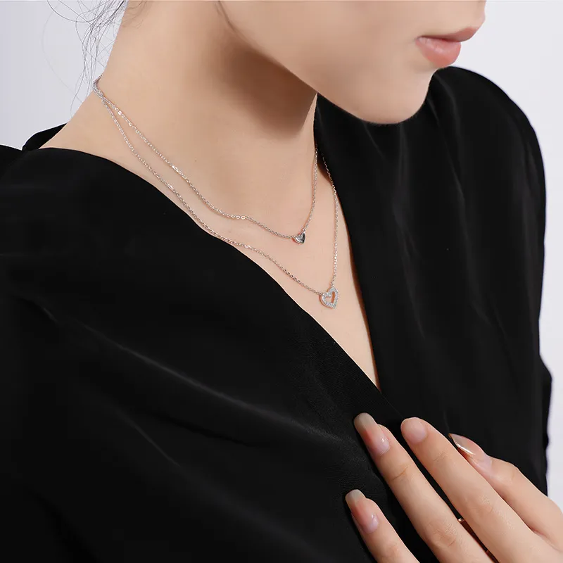 MONI JEWELLERY S925 Silver Necklaces Women's-8