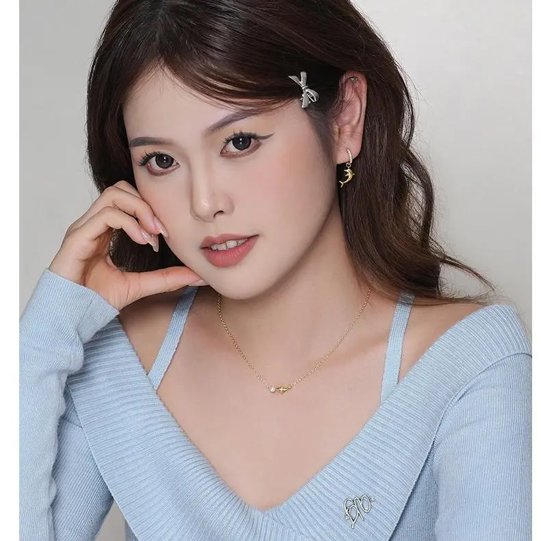 MONI JEWELLERY S925 Silver Necklaces Women's-2