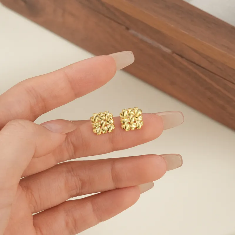 MONI JEWELLERY S925 Silver Stud Earrings Women's-3