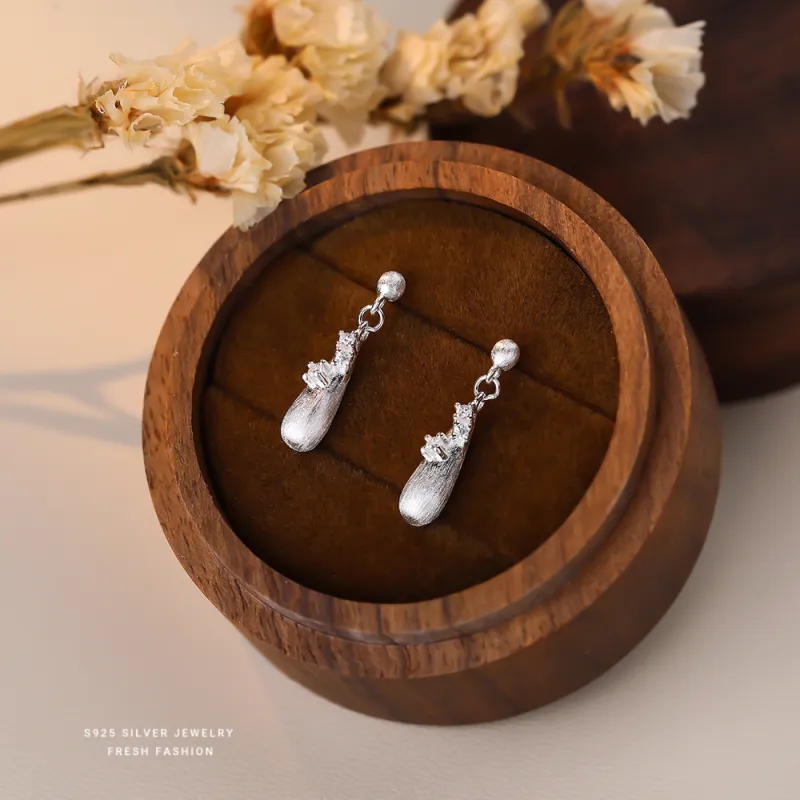 MONI JEWELLERY S925 Silver Earrings Women's-4