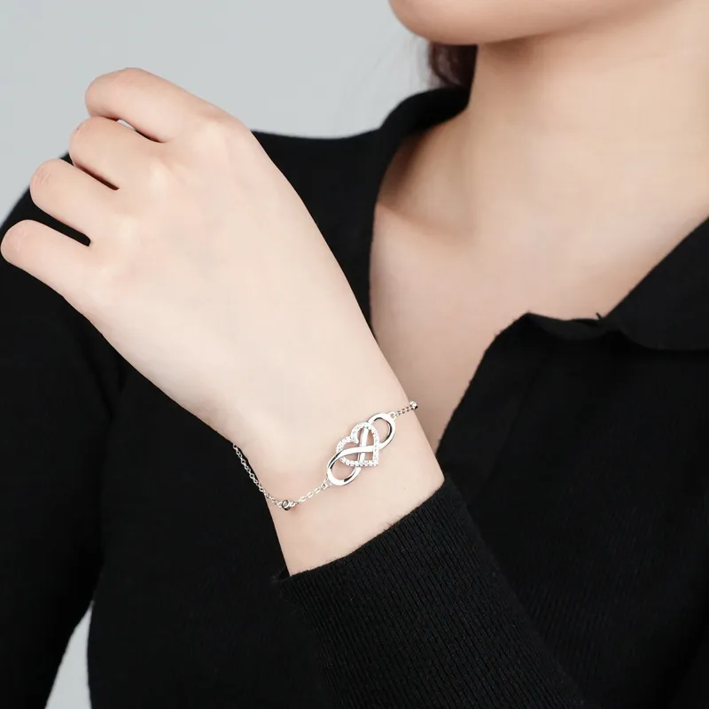 MONI JEWELLERY S925 Silver Bracelets Women's-2
