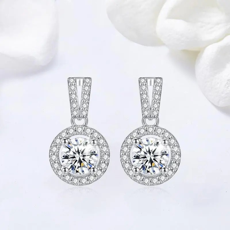 MONI JEWELLERY S925 Silver Earrings Women's-2