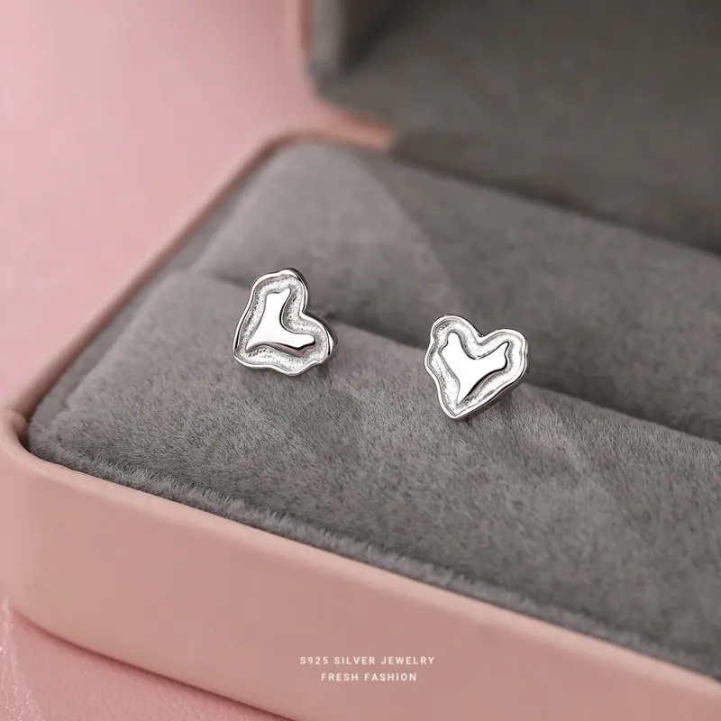MONI JEWELLERY S925 Silver Stud Earrings Women's-3