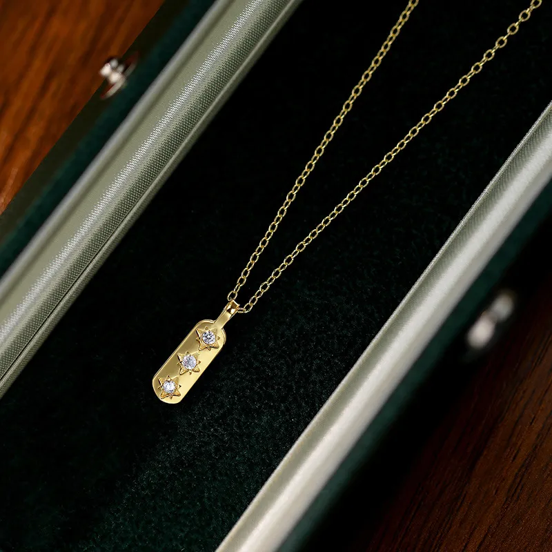 MONI JEWELLERY S925 Silver Necklaces Women's-4