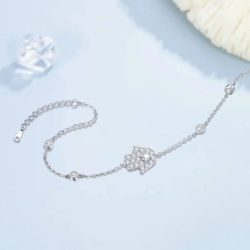 MONI JEWELLERY S925 Silver Bracelets Women's-5