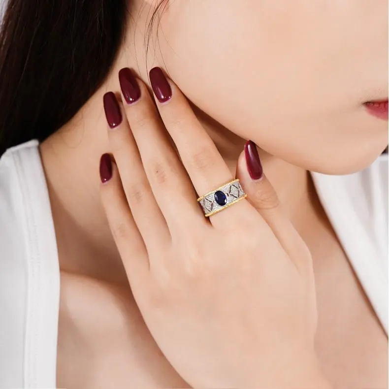 MONI JEWELLERY S925 Silver Rings Women's-3