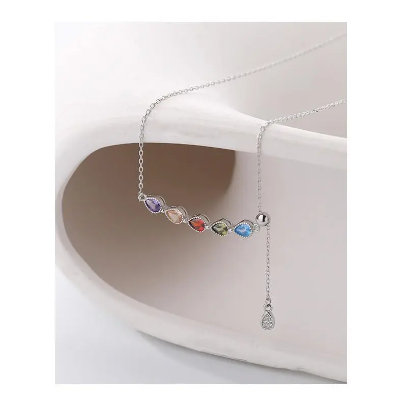 MONI JEWELLERY S925 Silver Necklaces Women's-6