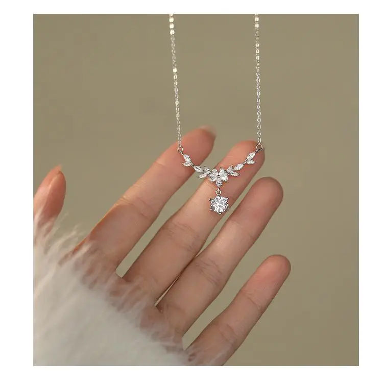 MONI JEWELLERY S925 Silver Necklaces Women's-1