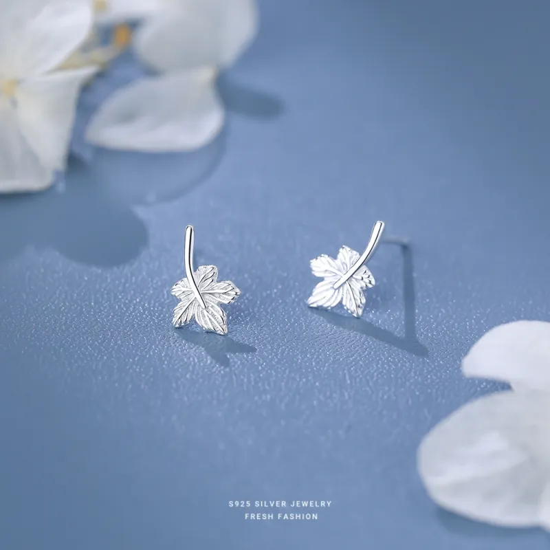 MONI JEWELLERY S925 Sterling Silver Stud Earrings Women's-4