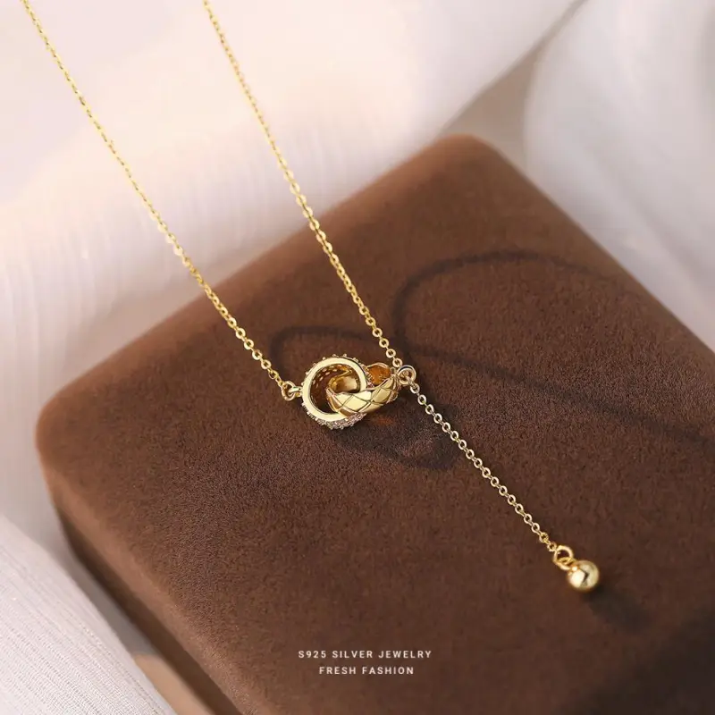 MONI JEWELLERY S925 Silver Necklaces Women's-10