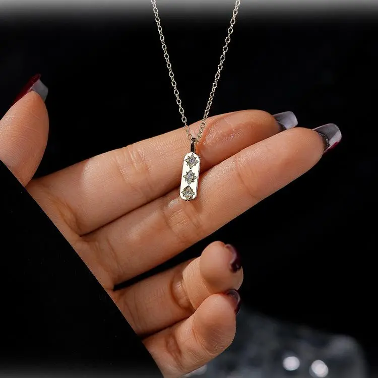 MONI JEWELLERY S925 Silver Necklaces Women's-1