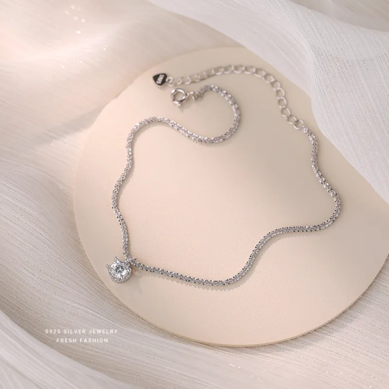 MONI JEWELLERY S925 Sterling Silver Anklets Women's-6