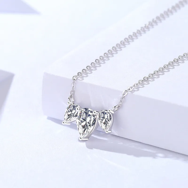 MONI JEWELLERY S925 Silver Necklaces Women's-5