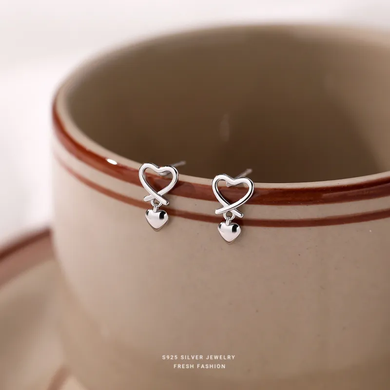 MONI JEWELLERY S925 Sterling Silver Stud Earrings Women's-2