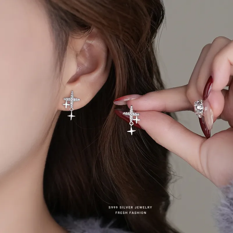 MONI JEWELLERY Stud Earrings Women's-2