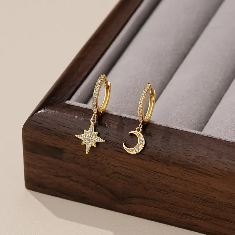 MONI JEWELLERY S925 Silver Earrings Women's-1