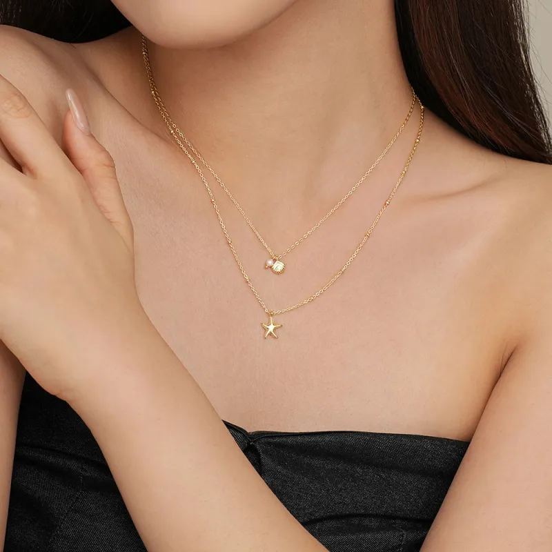 MONI JEWELLERY S925 Silver Necklaces Women's-4