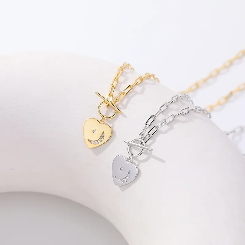 MONI JEWELLERY S925 Silver Necklaces Women's-2