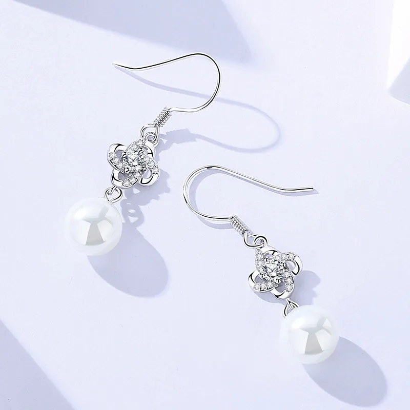 MONI JEWELLERY S999 Silver Earrings Women's-8
