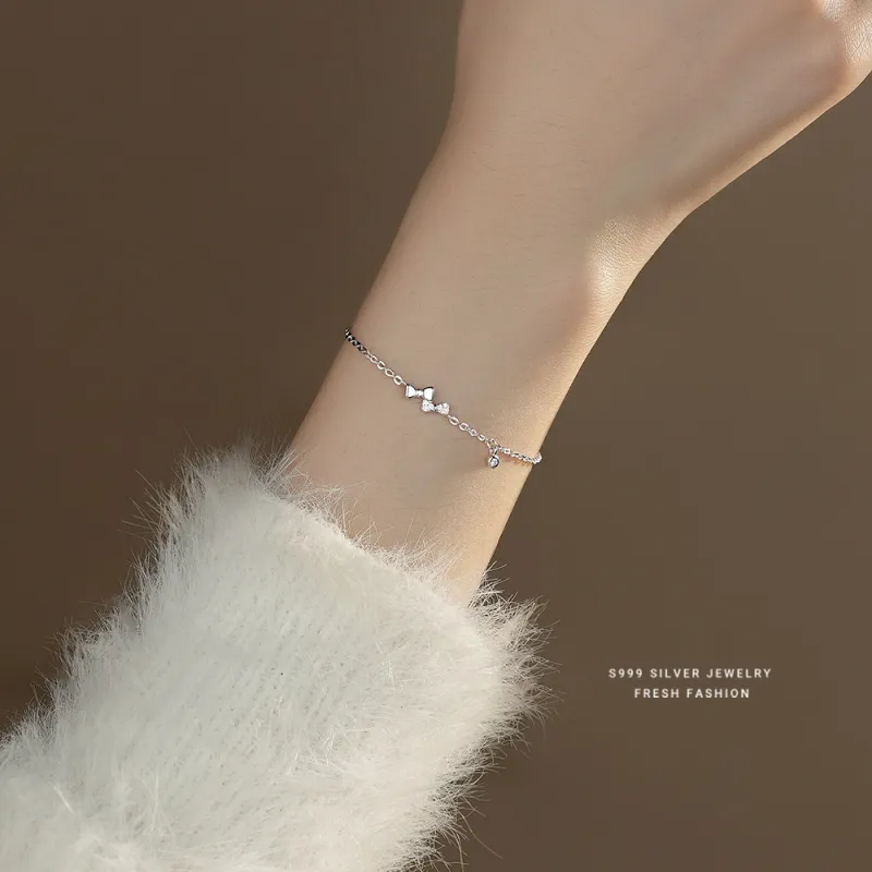 MONI JEWELLERY S999 Silver Bracelets Women's-3