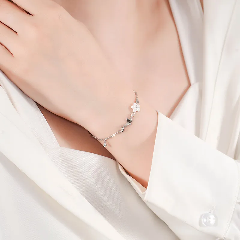 MONI JEWELLERY S999 Silver Bracelets Women's-6