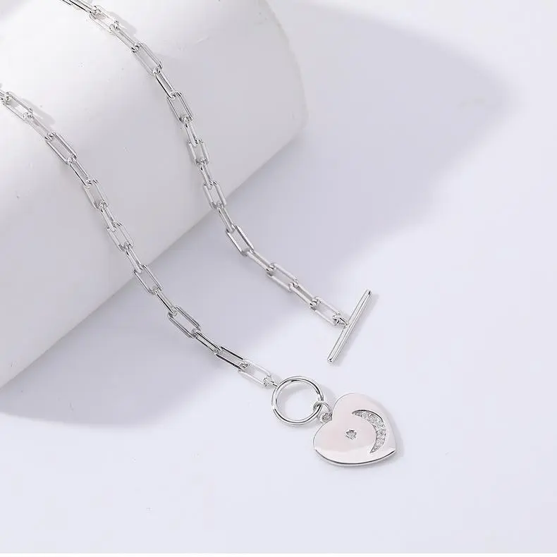 MONI JEWELLERY S925 Silver Necklaces Women's-8