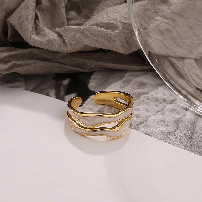MONI JEWELLERY 925 Sterling Silver Rings Women's-2