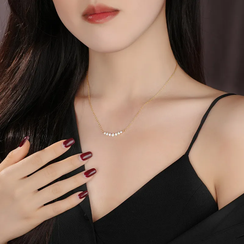MONI JEWELLERY S925 Silver Necklaces Women's-2