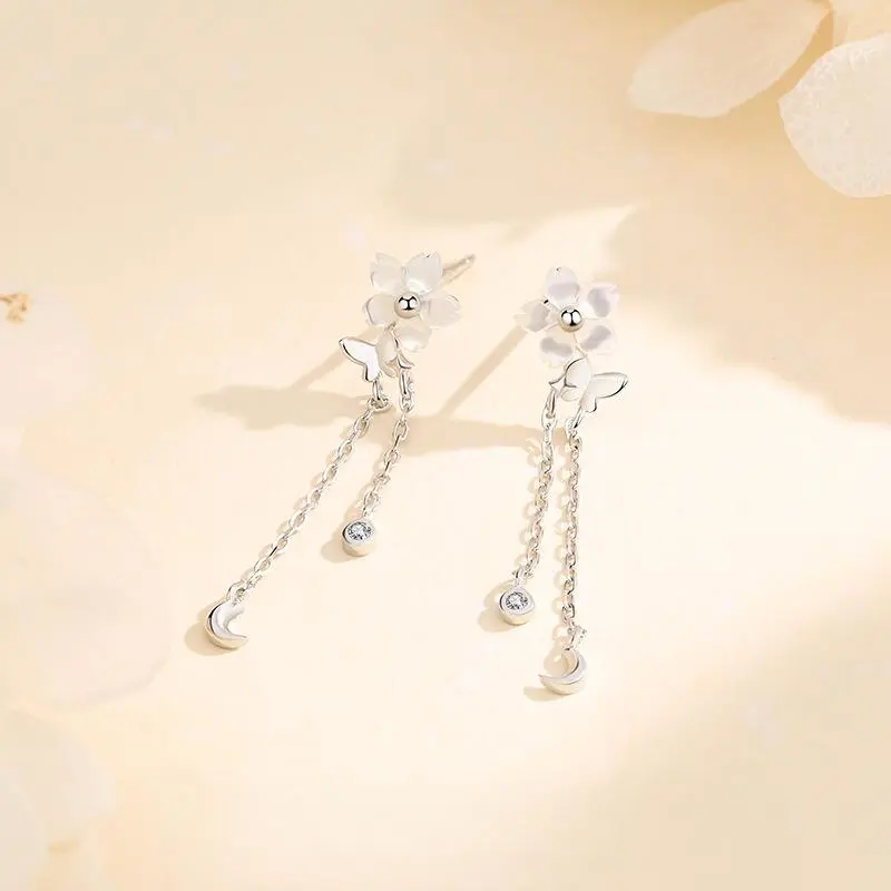 MONI JEWELLERY S999 Fine Silver Earrings Women's-4
