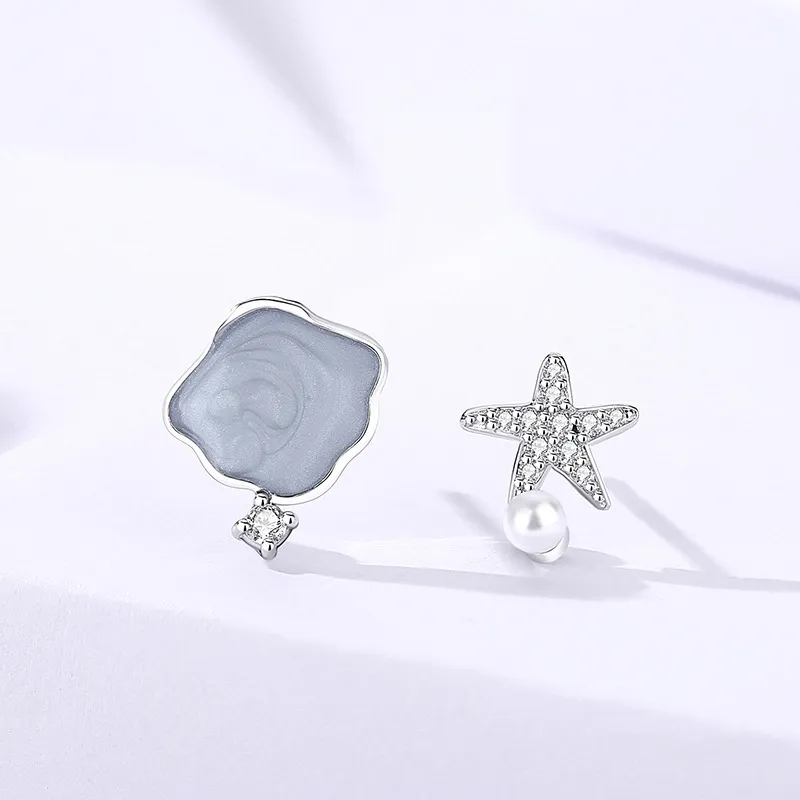MONI JEWELLERY S999 Fine Silver Stud Earrings Women's-3