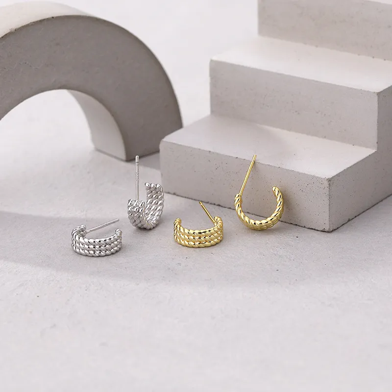 MONI JEWELLERY S925 Silver Earrings Women's-4