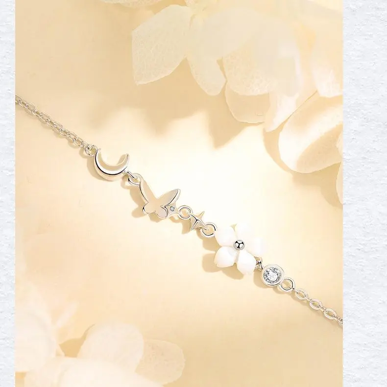 MONI JEWELLERY S999 Silver Bracelets Women's-2